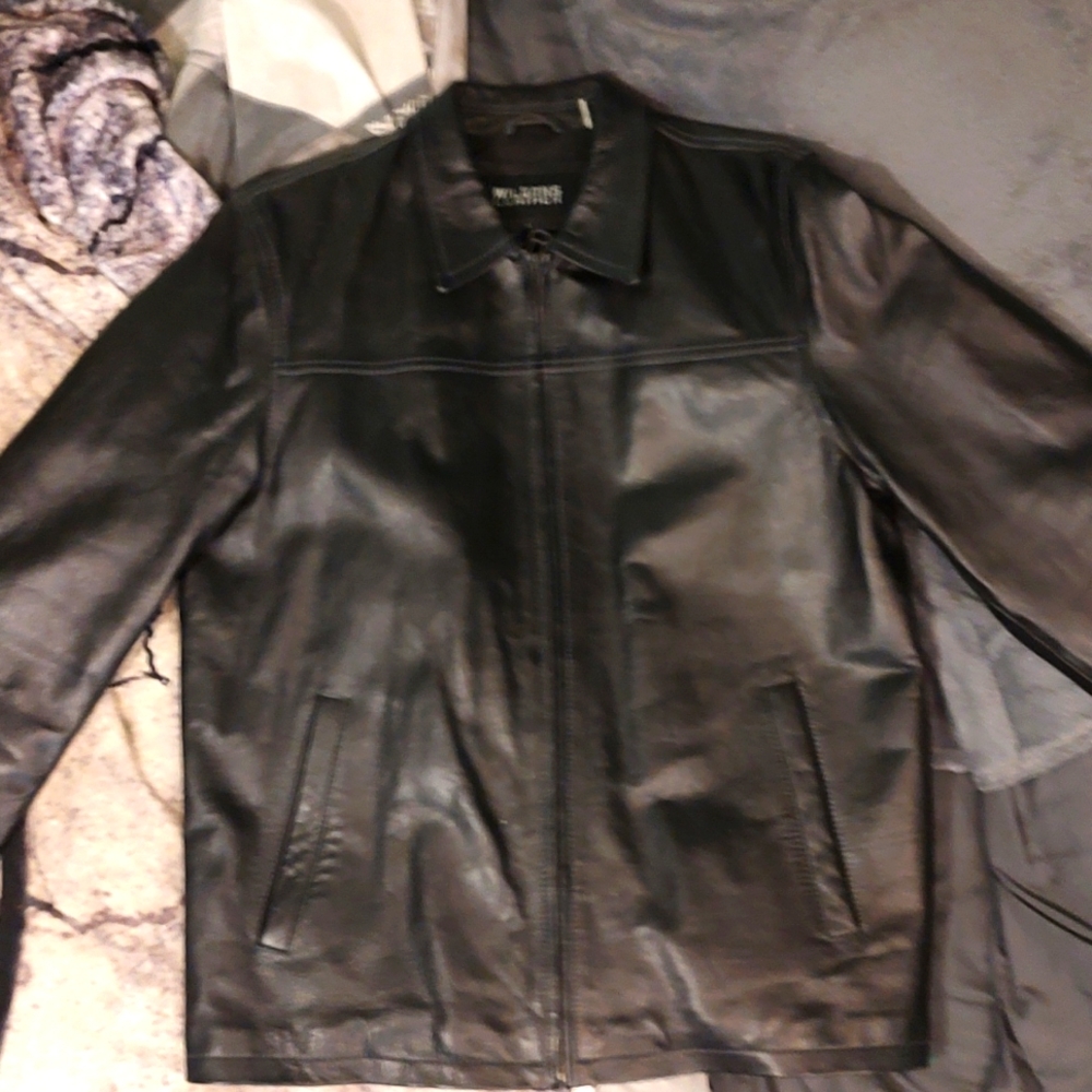Leather jacket "Wilson's Leather" size large